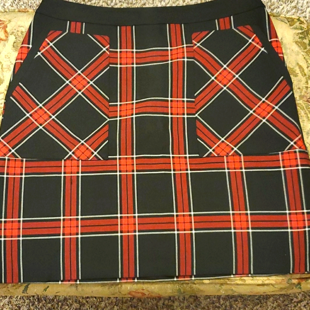 Brooks Brothers skirt.